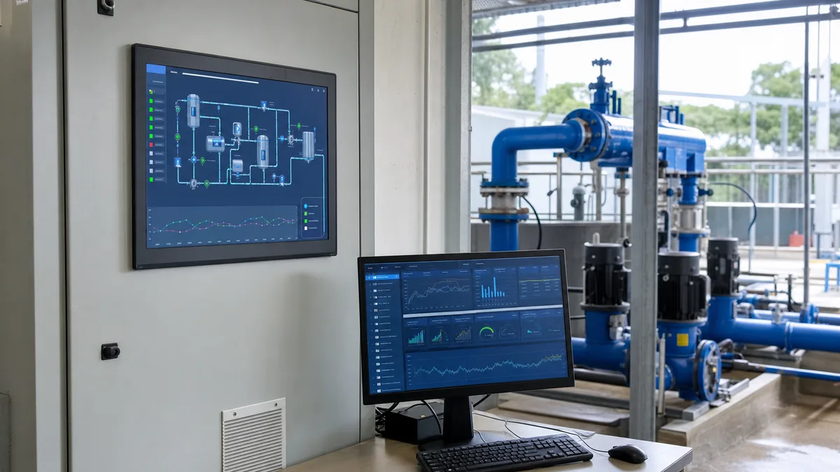 SCADA e Supervisórios: Controle Total do seu Sistema de Tratamento